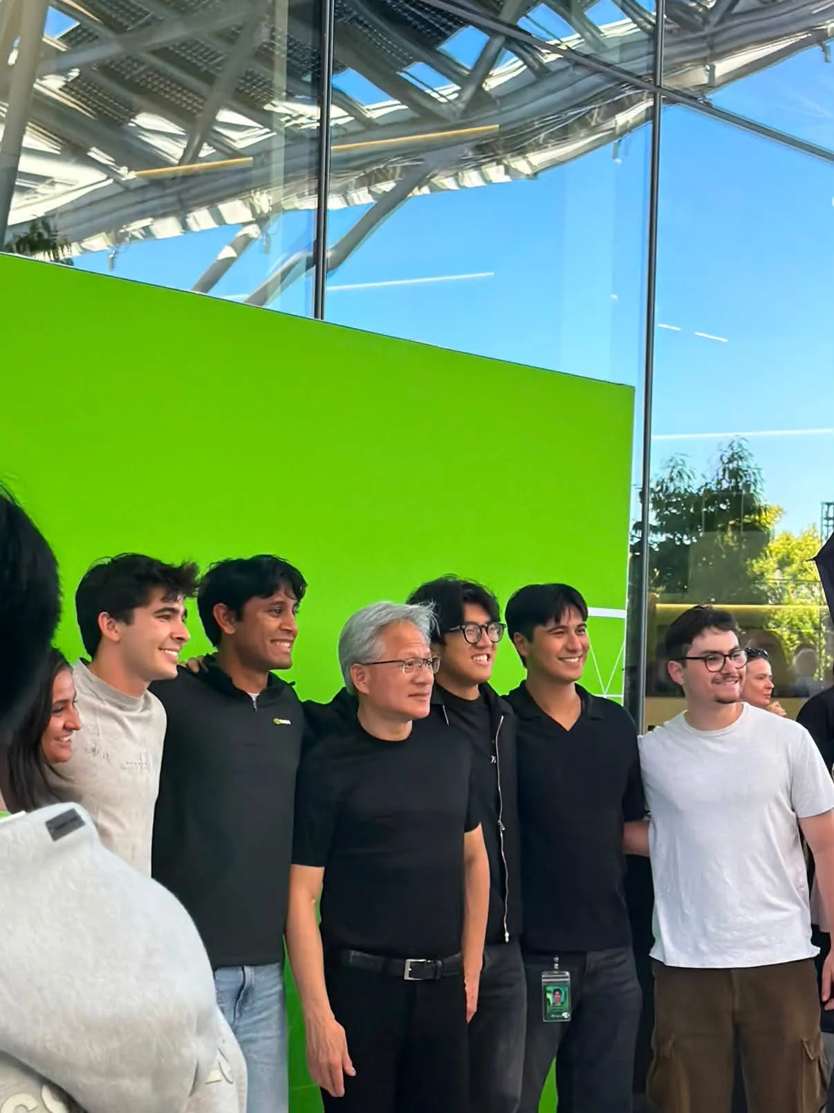 Picture with jensen huang